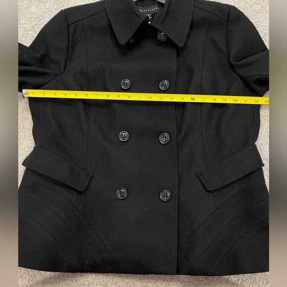 NWOT APOSTROPHE Black Recycled Wool Blend Jacket Women’s Size XL - Picture 14 of 16